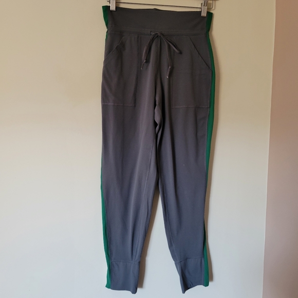 Free People Movement Never Better Colorblock Slim Jogger Grey Women's Medium - Picture 3 of 11